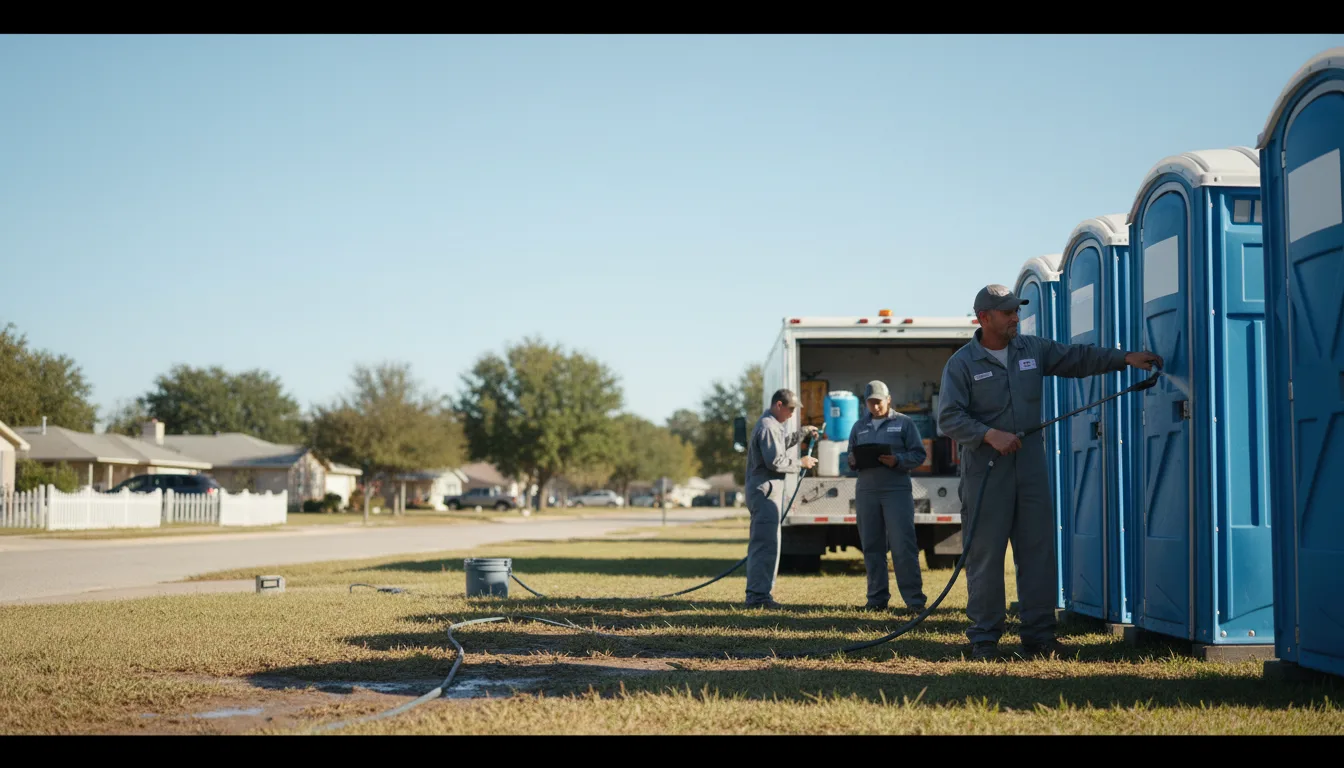 Long-Term Portable Toilet Rental in Jackson, MS near me